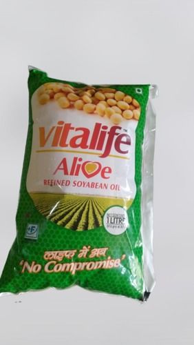 100% Pure And Organic Vitalife Alioe Refined Soyabean Oil For Cooking, 1 Ltr