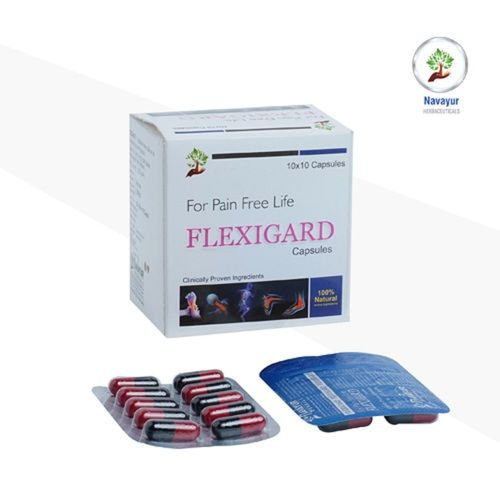 Flexigard Ayurvedic Capsules For Arthritis, Gout, Joint Pain, Muscular Weakness