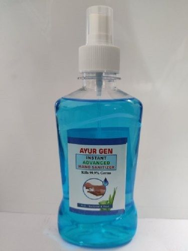 Hand Sanitizer Kills 99.9 % Germs Isopropyl Alcohol Based Spray Form Application: Domestic And Office