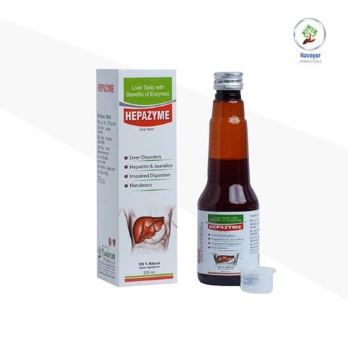 Hepazyme Ayurvedic Syrup 200 ML For Liver Disorder, Hepatitis, Jaundice, Indigestion