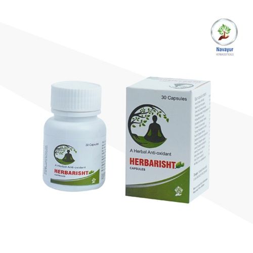 Herbarisht Ayurvedic Antioxidant Capsules With Amla, Tulsi, Daruhaldi, Dalchini Age Group: For Adults