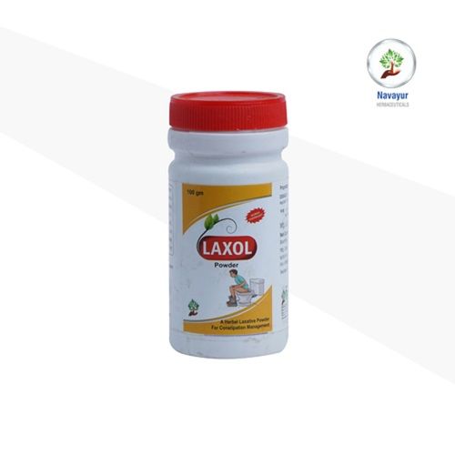 Laxol Ayurvedic Churna With Isabagol, Yashtimadhu, Harad, Kali Mirch, Amaltas Age Group: For Adults