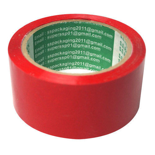 Plain Red Packaging Tape