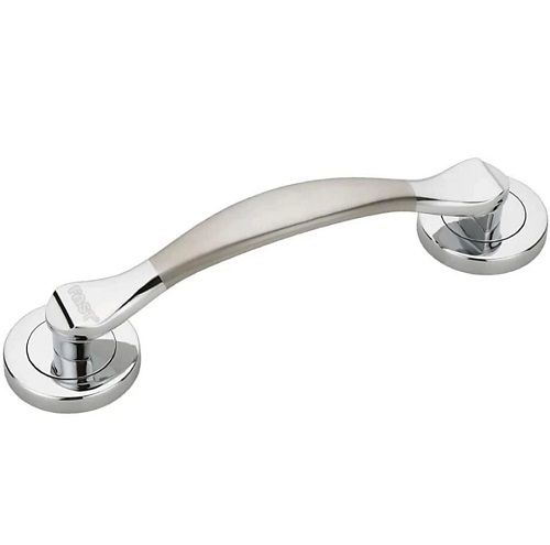 Aluminum Silver Color Stainless Steel Classic Style Main Door Handle For Home And Office