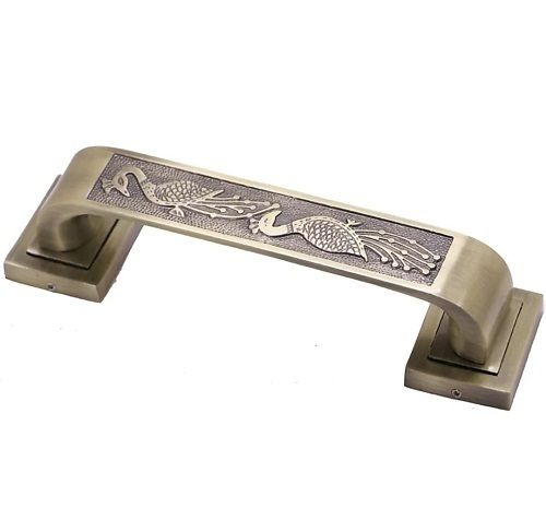 Strong And Durable Rust-Resistant Brown Stainless Steel Door Handle