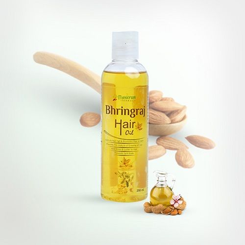 100% Herbal Bhringraj And Almond Non Sticky Anti Dandruff Hair Oil, 250 ML