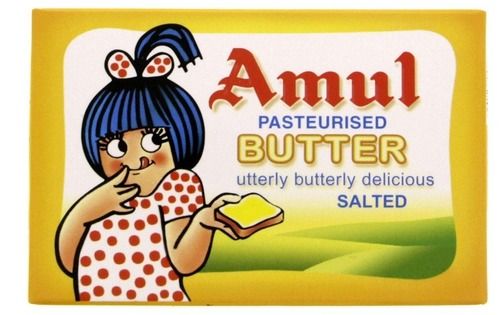 Amol Nutrition Enriched Salted Pasteurised Cooking Yellow Butter, 100gm