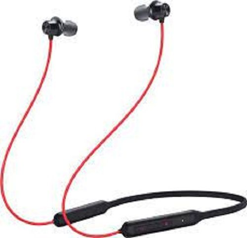 Black And Red Colour Bluetooth Wireless In Ear Neckband Earphone With Mic