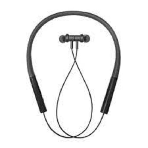 Black Colour Bluetooth Wireless In Ear Neckband Earphone With Mic