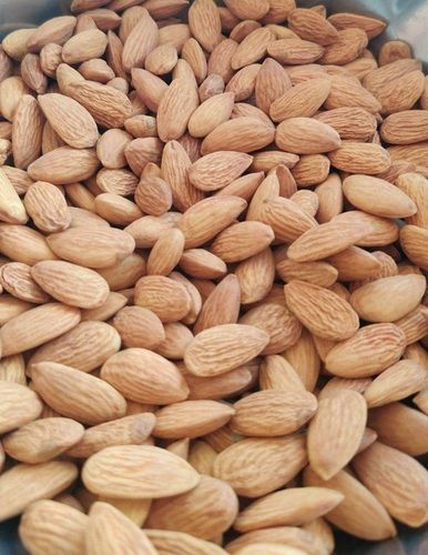 Brown Colour 100 Percent Natural Almonds Healthy For Body And Brain
