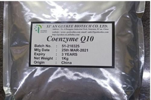 Coenzyme Q10 For Dietary Supplement And Is An Ingredient In Some Cosmetics