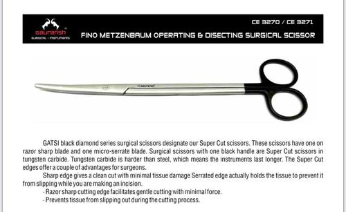 Fino Metzenbaum Operating And Disecting Surgical Scissor