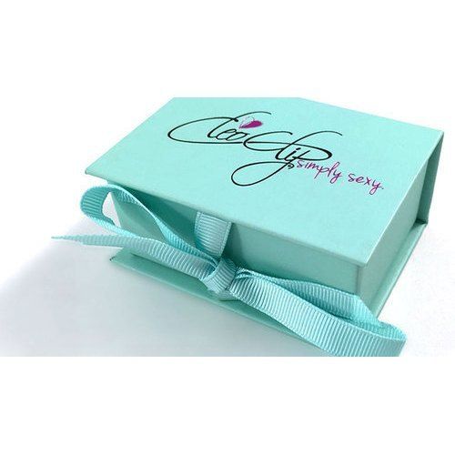 Green Color Cardboard Private Labeling Jewelry Boxes With Rectangular Shape