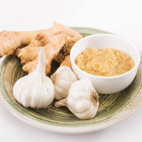 Healthy And Nutritious Dark Brown Fibrous And Smooth Ginger Garlic Paste