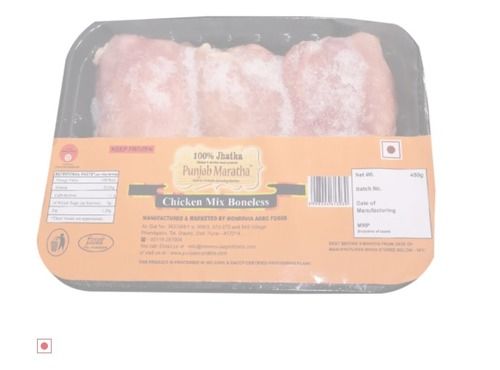 Healthy And Nutritious High In Protein Punjab Maratha Frozen Mix Boneless Chicken (450 Gm)