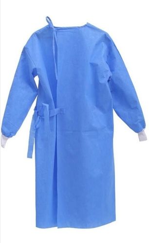 Lightweighted And Breathable Blue Plain Cotton Sms Surgical Ppe Kit