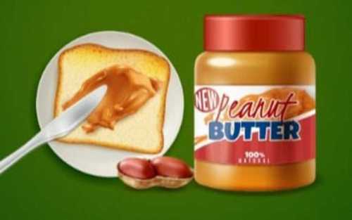 Peanut Butter Used In Bakery And Eating With Bread Toast Age Group: Adults