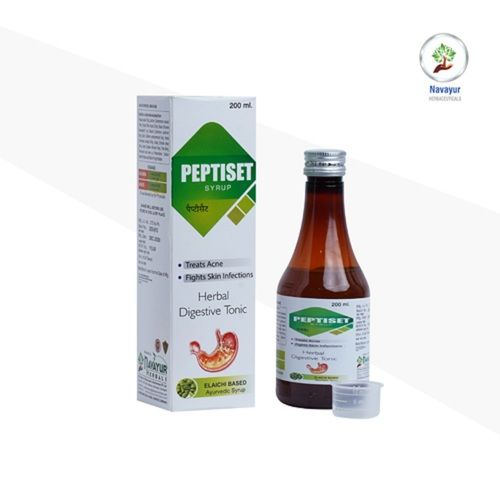 Peptiset Herbal Digestive Tonic With Papaya Extract, Dalchini, Pippali, Elaichi