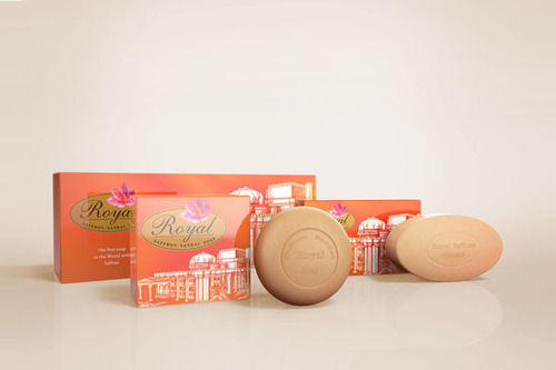 Royal saffron sandal soap on sale price