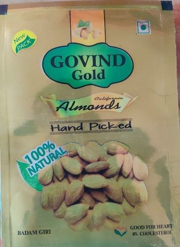 Tasty Crunchy 100 Percent Natural And Safe Govind Gold Hand Picked Almonds