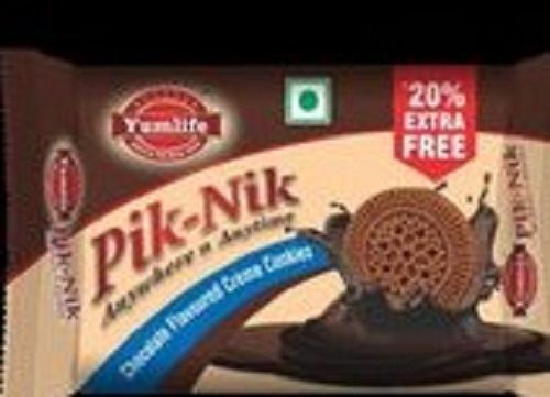 100% Pure Vegetarian Tasty And Sweet Chocolate Flavor Cookies