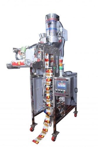 Silver 2000-3000 Pouch Per Hour Three Phase Automatic Tea Pouch Packing Machine