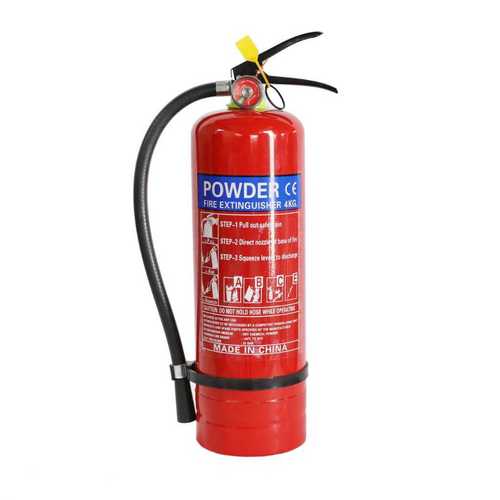 4 Kg Red Mild Steel Abc Fire Extinguisher For Office