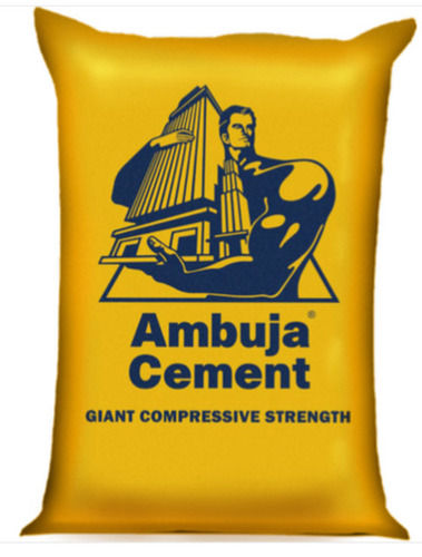 50Kg Water-Proof High-Grade Ambuja Cement For Building And Construction Bending Strength: High