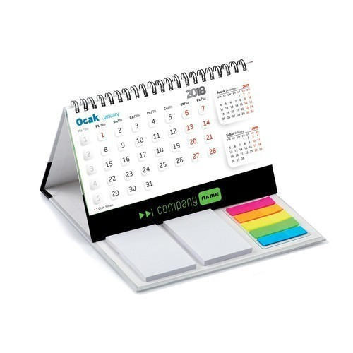 6.5 X 9.5 Inch English Counting Table Calendar