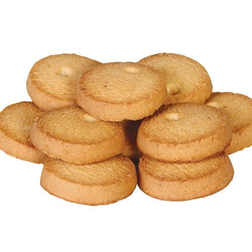 Crispy And Crunchy Salted Biscuits For Snacks With Delicous Taste And Round Shape
