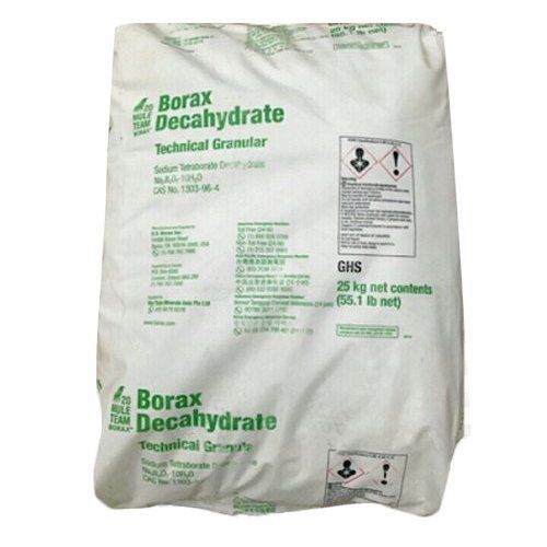 Granules Borax Decahydrate, 25 Kg, Packaging Type: Bag, Rs 40 /Kilogram