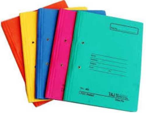 Rectangular Printed Office Files, 400wx500dx625h, Available In Different Colors