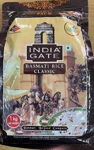 White  100% Pure And Healthy Classic Basmati Rice With Sweet-Smelling, Tasty