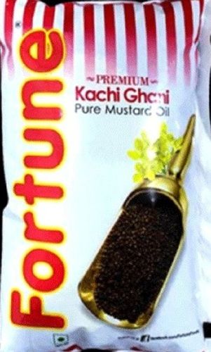  100% Pure And Healthy Kachi Ghani Mustard Oil For Cooking, 1 Liter Packet