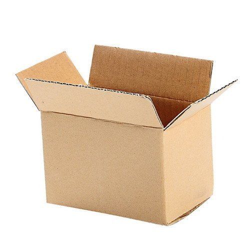 Paper Customized Brown Rectangle Cardboard Storage Box For Packaging Industry