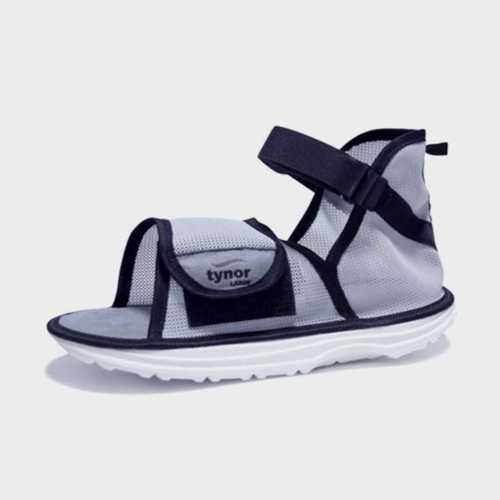 Daily Wear Grey And Black Color Men Casual Children Sandals, 11S To 13S