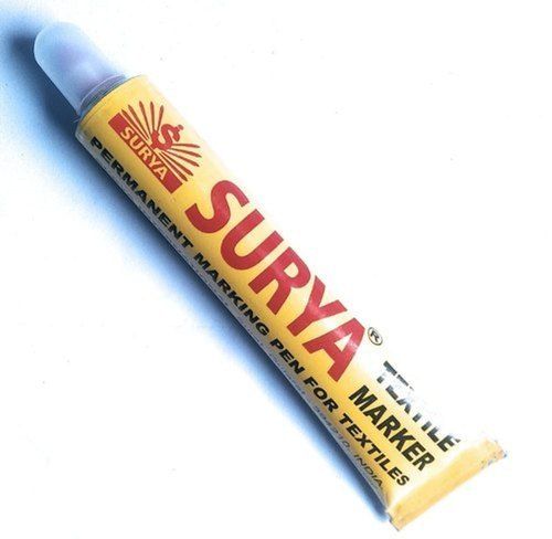 Fine Tip Ready to Use Surya Permanent Marking Pen for Textile