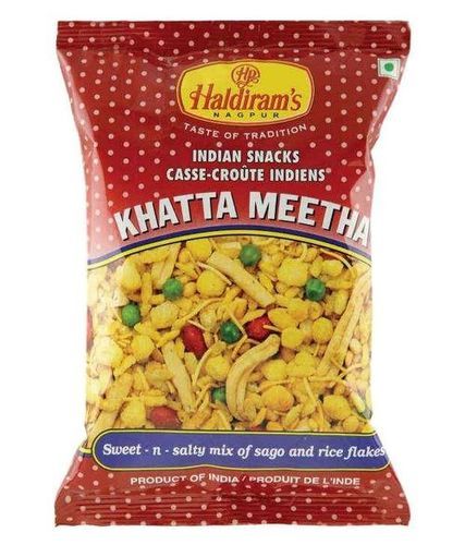 Haldiram's Khatta Meetha Namkeen, Sweet n Salty Mix Of Sago And Rice Flakes