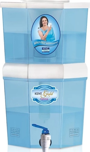 प्लास्टिक ग्रेविटी आधारित पानी शुद्धिकरण प्रणाली