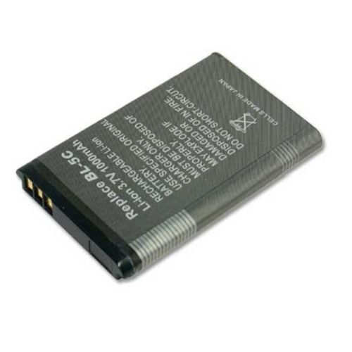 Replace Bl-5c Li-Ion 3.7v 1000mah Rechargeable Li-Ion Battery Use Specified Original