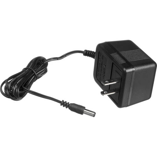 Small Size Two Pin AC Power Adapter, Black Color with 3 Years Warranty