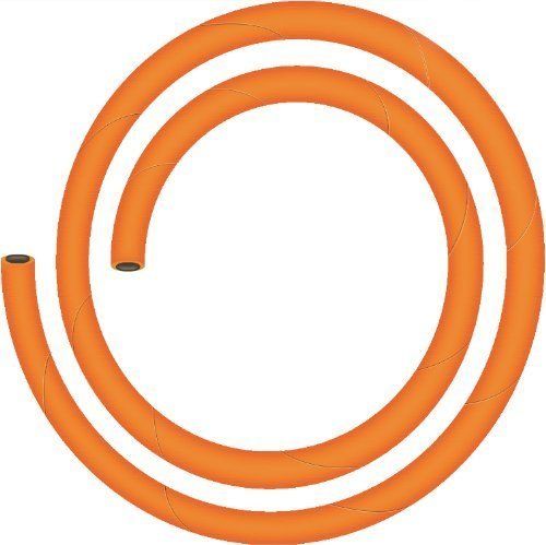 Iron  Orange Colour Rubber Lpg Gas Pipe For Home And Hotel Use, Size 0.5 Inch