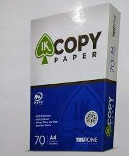 A4 Size White Color Copy Paper With Ultra Smooth Sheet For Writing Work