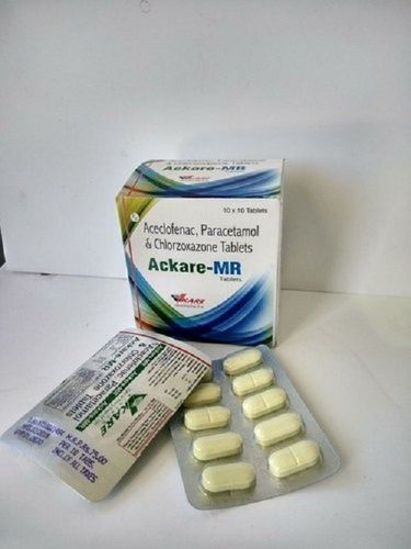 Aceclofenac Paracetamol Chlorzoxazone Tablet Cool And Dry Place