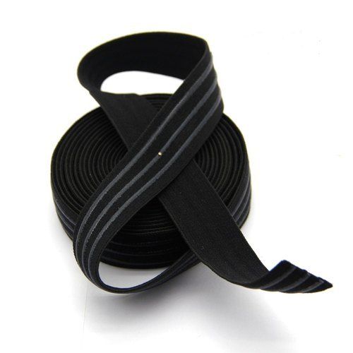 Cotton Black Color Light Weight Simple Peel And Stick To It Trousers Gripper Tape