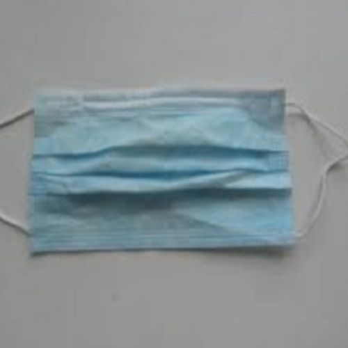 Disposable Breathable Surgical Mask With Elastic Earloops, 50 Pcs Pack