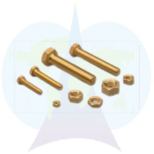 Polishing Golden Hexagonal Copper Bolt For Hardware Fitting, Size-50 To 260 Mm