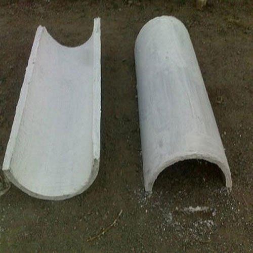 White Grey Rcc Half Round Pipe For Utilities Water