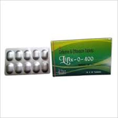 Lifix-O-400 Cefixime And Ofloxacin Tablet, 10x10 Blister Pack