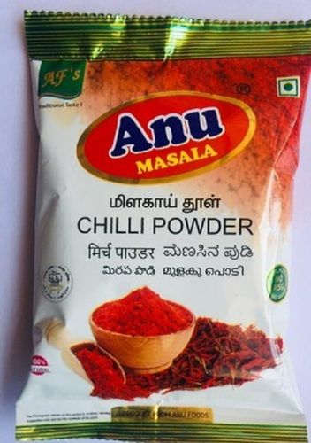 Powder Pure And Healthy Natural Dried Red Chilli Powder, 100, 250, 500, 1000 Pack